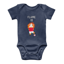 Load image into Gallery viewer, Baby Guinea Pig Onesie - Flame the Footballer
