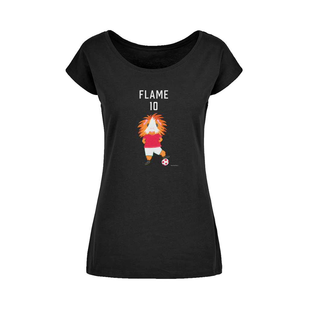 Adult Guinea Pig T-Shirt - Flame the Footballer