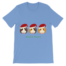 Load image into Gallery viewer, Kids Guinea Pig T-Shirt - Santa Paws
