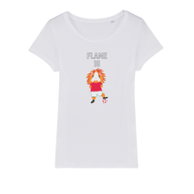Load image into Gallery viewer, Adult Guinea Pig T-Shirt Organic - Flame the Footballer
