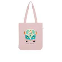 Load image into Gallery viewer, Guinea Pig - Tote Bag Organic - Pickle Piggy Campervan
