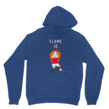 Load image into Gallery viewer, Adult Guinea Pig Hoodie - Flame the Footballer
