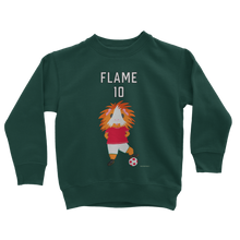 Load image into Gallery viewer, Kids Guinea Pig Sweatshirt - Flame the Footballer
