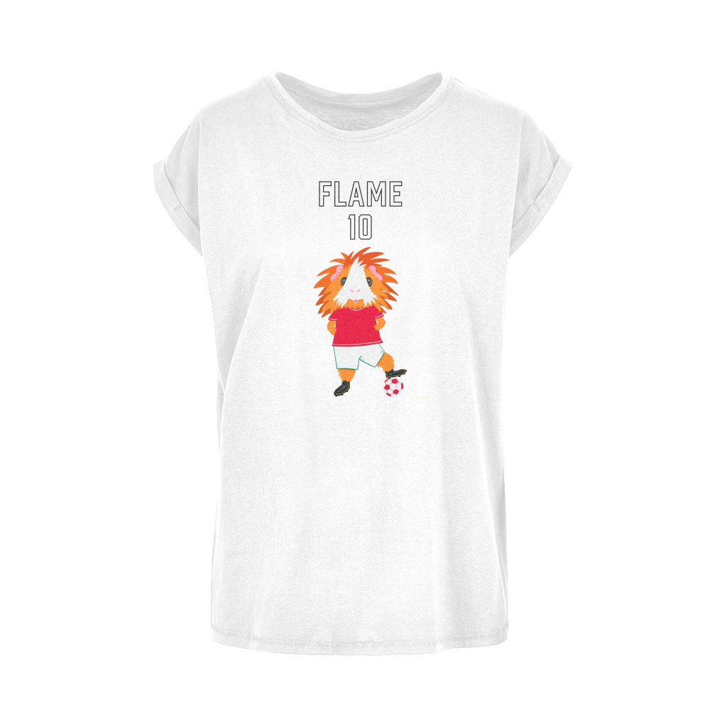Kids T-Shirt - Flame the Footballer Guinea Pig