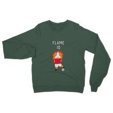 Load image into Gallery viewer, Adult Guinea Pig Sweatshirt - Flame the Footballer
