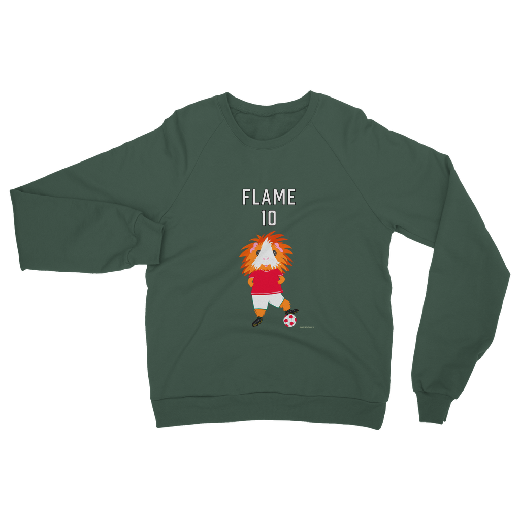 Adult Guinea Pig Sweatshirt - Flame the Footballer