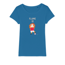Load image into Gallery viewer, Adult Guinea Pig T-Shirt Organic - Flame the Footballer
