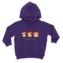 Load image into Gallery viewer, Kids Guinea Pig Hoodie - Santa Paws
