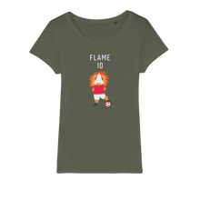 Load image into Gallery viewer, Adult Guinea Pig T-Shirt Organic - Flame the Footballer
