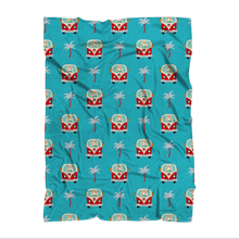 Load image into Gallery viewer, Blanket Throw - Pickle Piggy Campervan Guinea Pig
