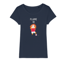Load image into Gallery viewer, Adult Guinea Pig T-Shirt Organic - Flame the Footballer

