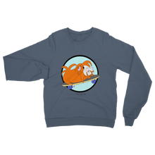 Load image into Gallery viewer, Adult Guinea Pig Sweatshirt - Skater Pig

