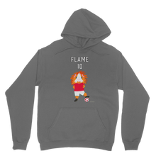 Load image into Gallery viewer, Adult Guinea Pig Hoodie - Flame the Footballer
