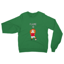 Load image into Gallery viewer, Adult Guinea Pig Sweatshirt - Flame the Footballer

