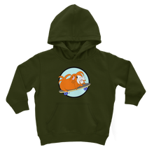 Load image into Gallery viewer, Kids Guinea Pig Hoodie - Skater Pig
