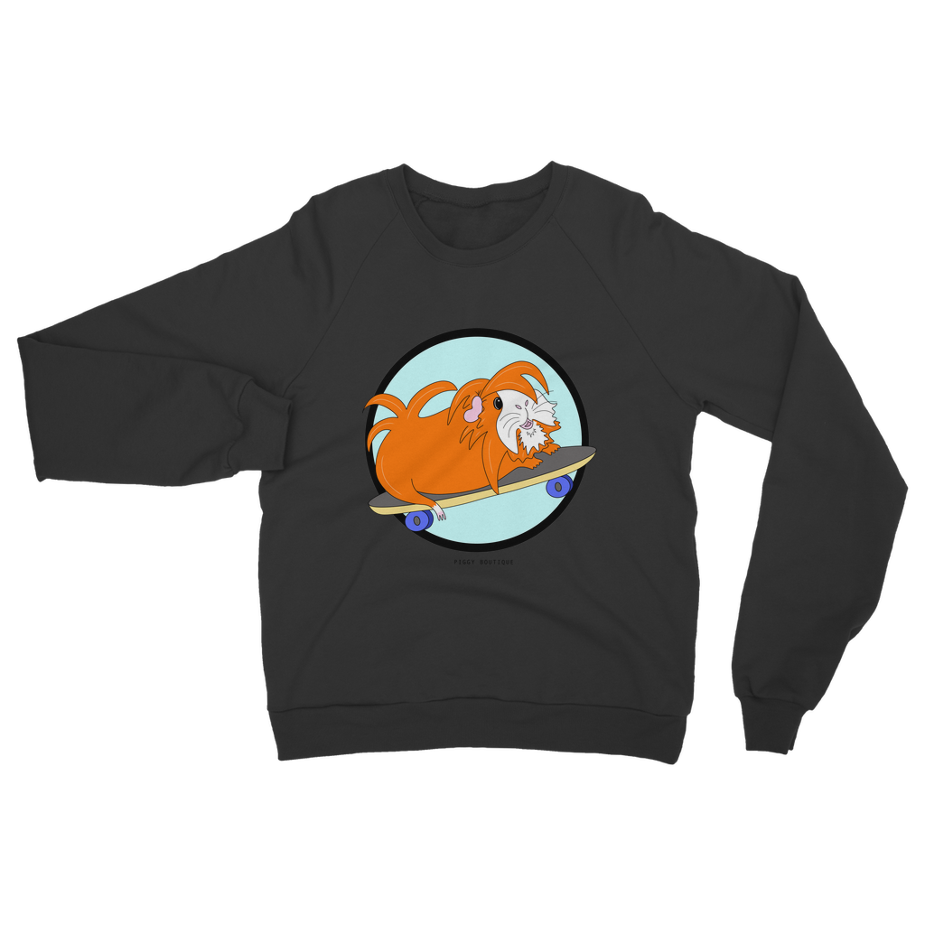 Adult Guinea Pig Sweatshirt - Skater Pig