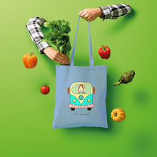 Load image into Gallery viewer, Guinea Pig - Pickle Piggy Campervan Shopper Tote Bag
