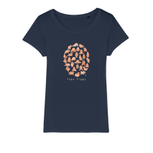 Load image into Gallery viewer, Yoga Piggies  - Guinea Pig Organic T-Shirt
