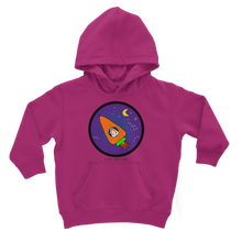 Load image into Gallery viewer, Kids Guinea Pig Hoodie - Space Rocket
