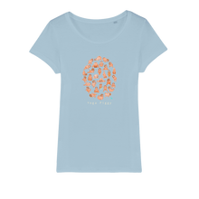 Load image into Gallery viewer, Yoga Piggies  - Guinea Pig Organic T-Shirt
