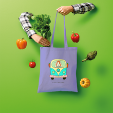 Load image into Gallery viewer, Guinea Pig - Pickle Piggy Campervan Shopper Tote Bag
