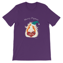 Load image into Gallery viewer, Christmas Guinea Pig Kids T-Shirt - Elf Pig
