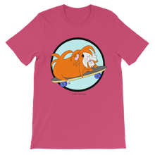 Load image into Gallery viewer, Kids Guinea Pig T-Shirt - Skater Pig
