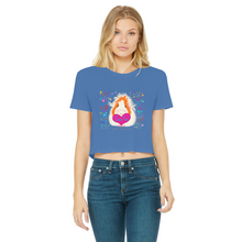 Load image into Gallery viewer, Adult Cropped Guinea Pig T-Shirt - Love you Pickle Piggy
