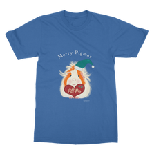 Load image into Gallery viewer, Christmas Adult Guinea Pig T-Shirt Dress - Elf Pig
