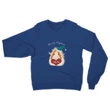 Load image into Gallery viewer, Christmas Adult Sweatshirt - Elf Pig
