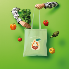 Load image into Gallery viewer, Christmas Guinea Pig Tote Bag - Elf Pig
