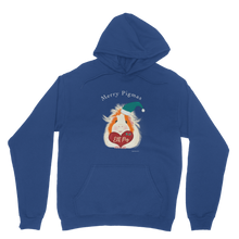 Load image into Gallery viewer, Christmas Adult Hoodie - Elf Pig

