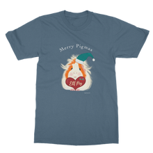 Load image into Gallery viewer, Christmas Adult T-shirt - Elf Pig
