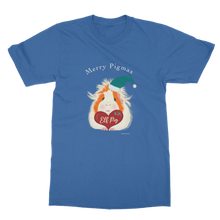 Load image into Gallery viewer, Christmas Adult T-shirt - Elf Pig
