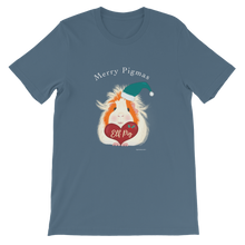 Load image into Gallery viewer, Christmas Guinea Pig Kids T-Shirt - Elf Pig

