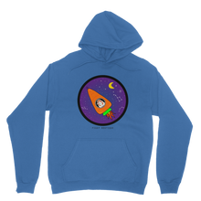 Load image into Gallery viewer, Adult Guinea Pig Hoodie - Space Rocket
