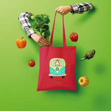 Load image into Gallery viewer, Guinea Pig - Pickle Piggy Campervan Shopper Tote Bag
