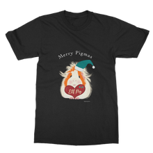 Load image into Gallery viewer, Christmas Adult Guinea Pig T-Shirt Dress - Elf Pig

