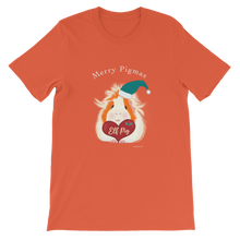 Load image into Gallery viewer, Christmas Guinea Pig Kids T-Shirt - Elf Pig
