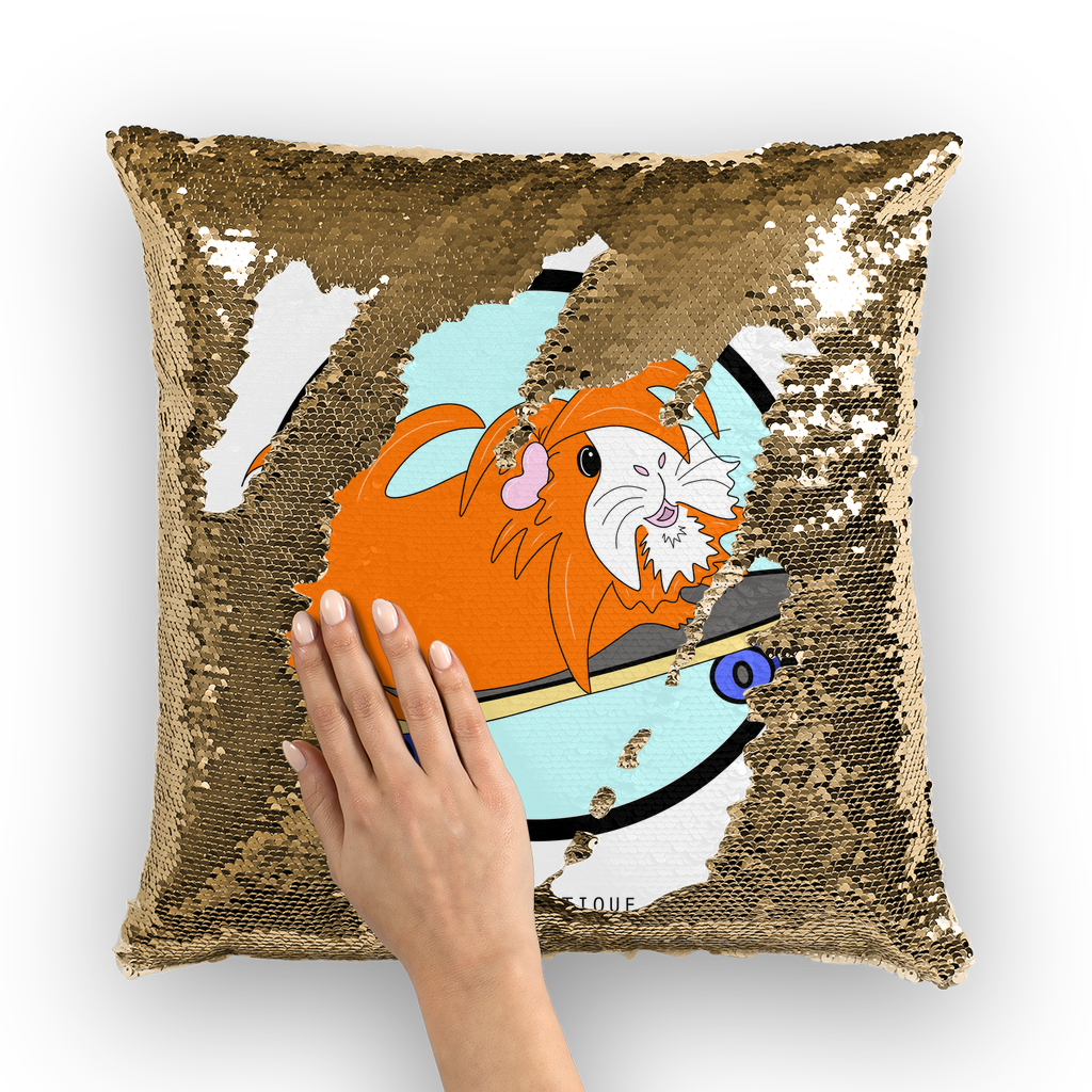 Cushion Cover Guinea Pig - Skater Pig