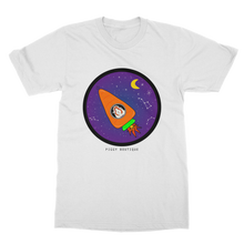 Load image into Gallery viewer, Adult Guinea Pig T-Shirt - Space Rocket
