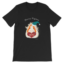 Load image into Gallery viewer, Christmas Guinea Pig Kids T-Shirt - Elf Pig
