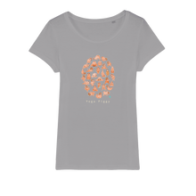 Load image into Gallery viewer, Yoga Piggies  - Guinea Pig Organic T-Shirt
