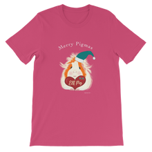 Load image into Gallery viewer, Christmas Guinea Pig Kids T-Shirt - Elf Pig
