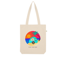 Load image into Gallery viewer, Tote Bag Organic Guinea Pig - Caravan Sunset
