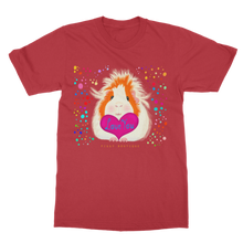Load image into Gallery viewer, Adult Guinea Pig T-Shirt - Love you Pickle Piggy
