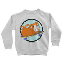 Load image into Gallery viewer, Kids Guinea Pig Sweatshirt - Skater Pig - Guinea Pig
