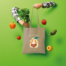 Load image into Gallery viewer, Christmas Guinea Pig Tote Bag - Elf Pig
