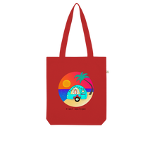 Load image into Gallery viewer, Tote Bag Organic Guinea Pig - Caravan Sunset
