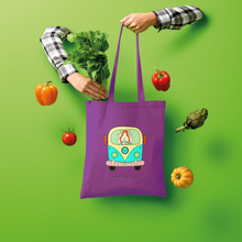 Load image into Gallery viewer, Guinea Pig - Pickle Piggy Campervan Shopper Tote Bag
